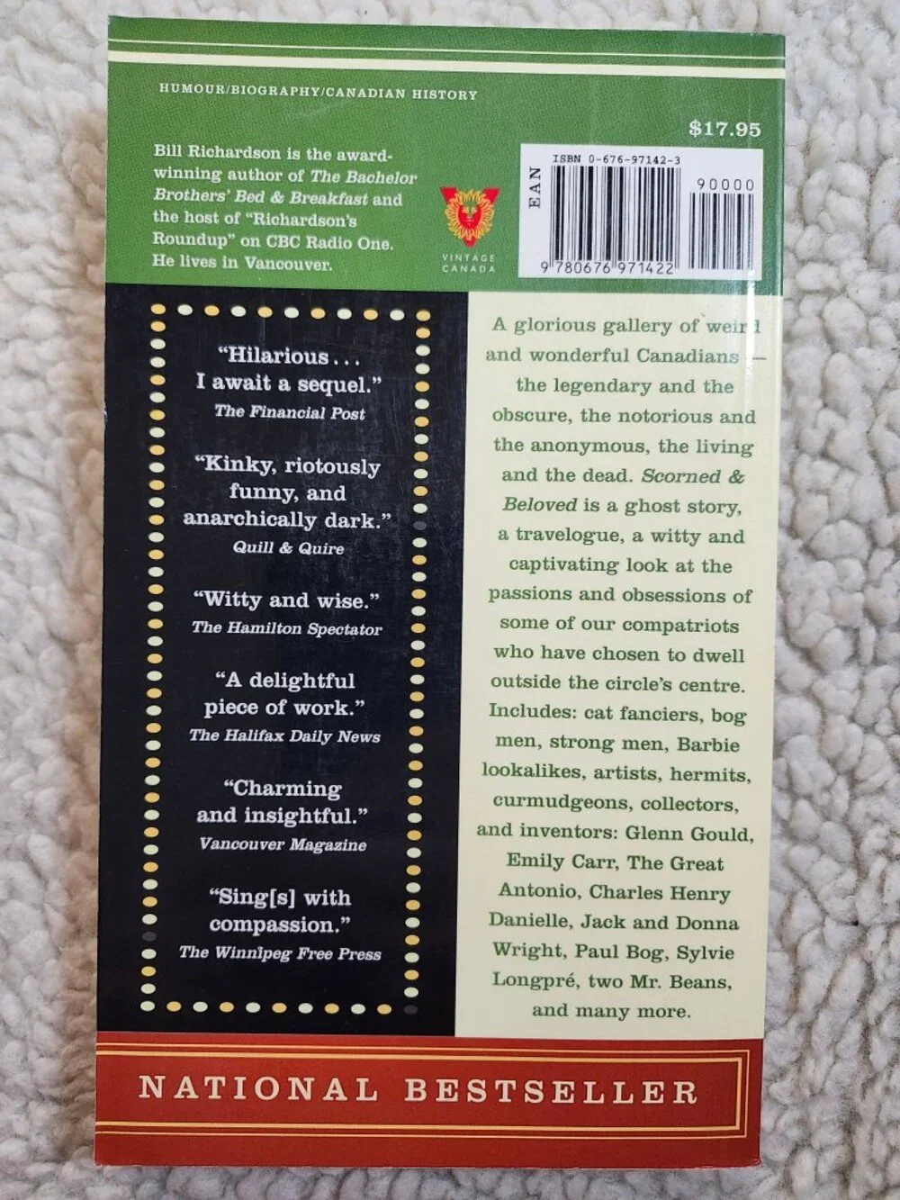 Bill Richardson Scorned & Beloved Dead of Winter Meetings Paperback 1997 Used - Picture 11 of 11